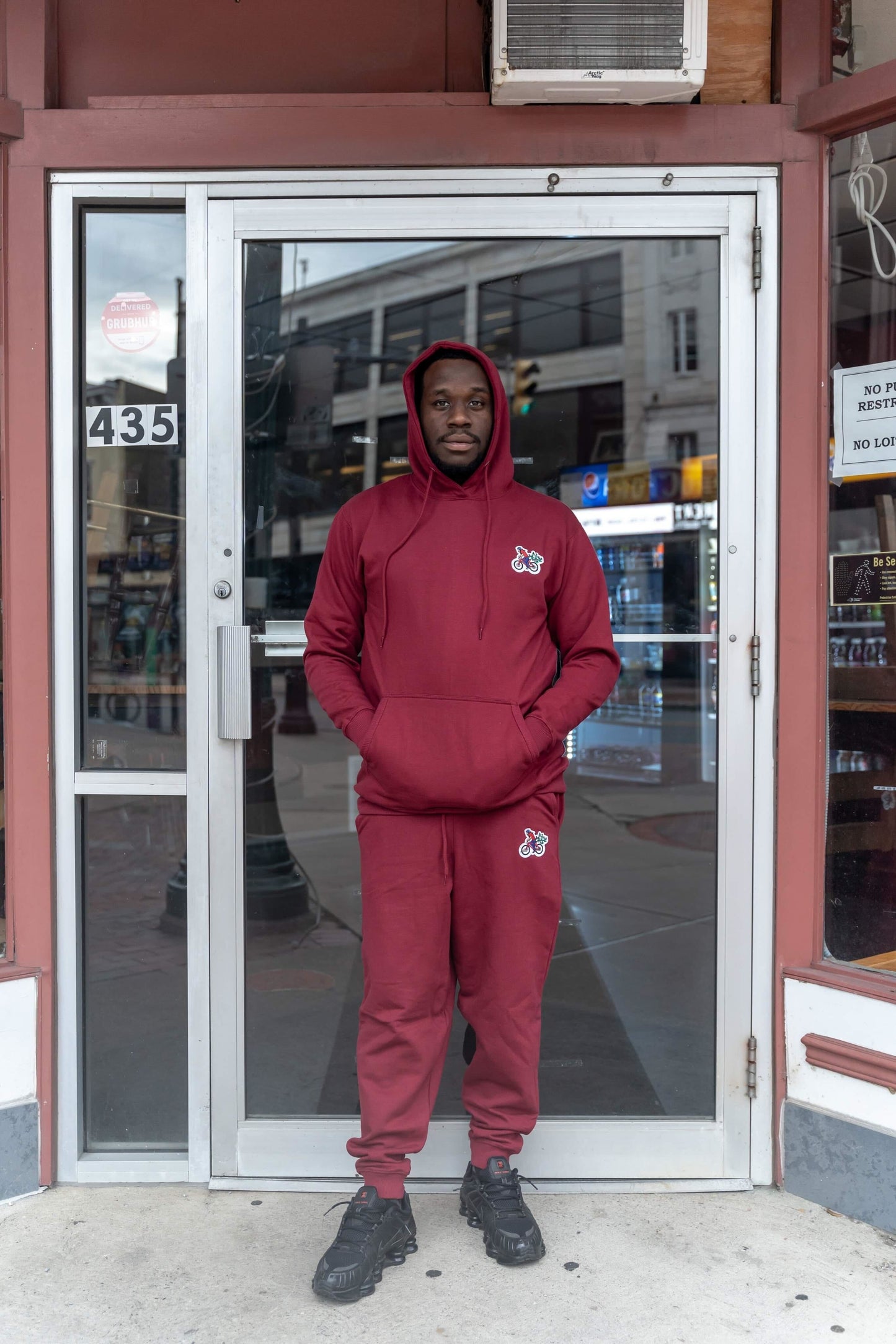 PBZ Sweatsuits - Burgundy