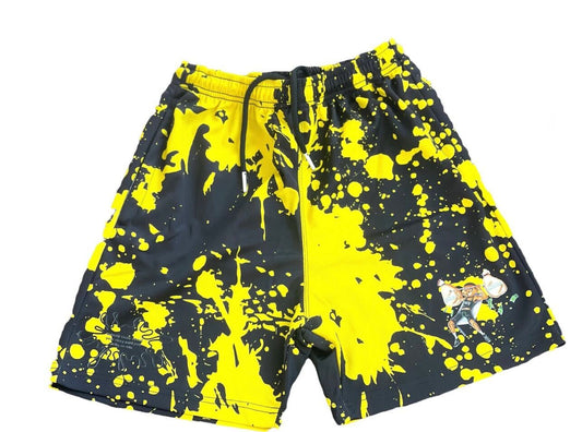 Money Cha$er Shorts - Yellow